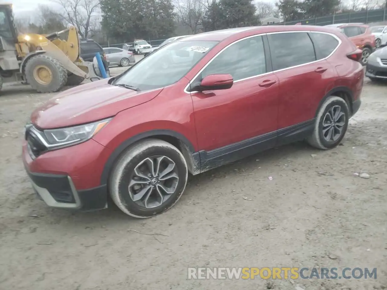 1 Фотография поврежденного автомобиля 2HKRW2H81MH613037 HONDA CRV 2021