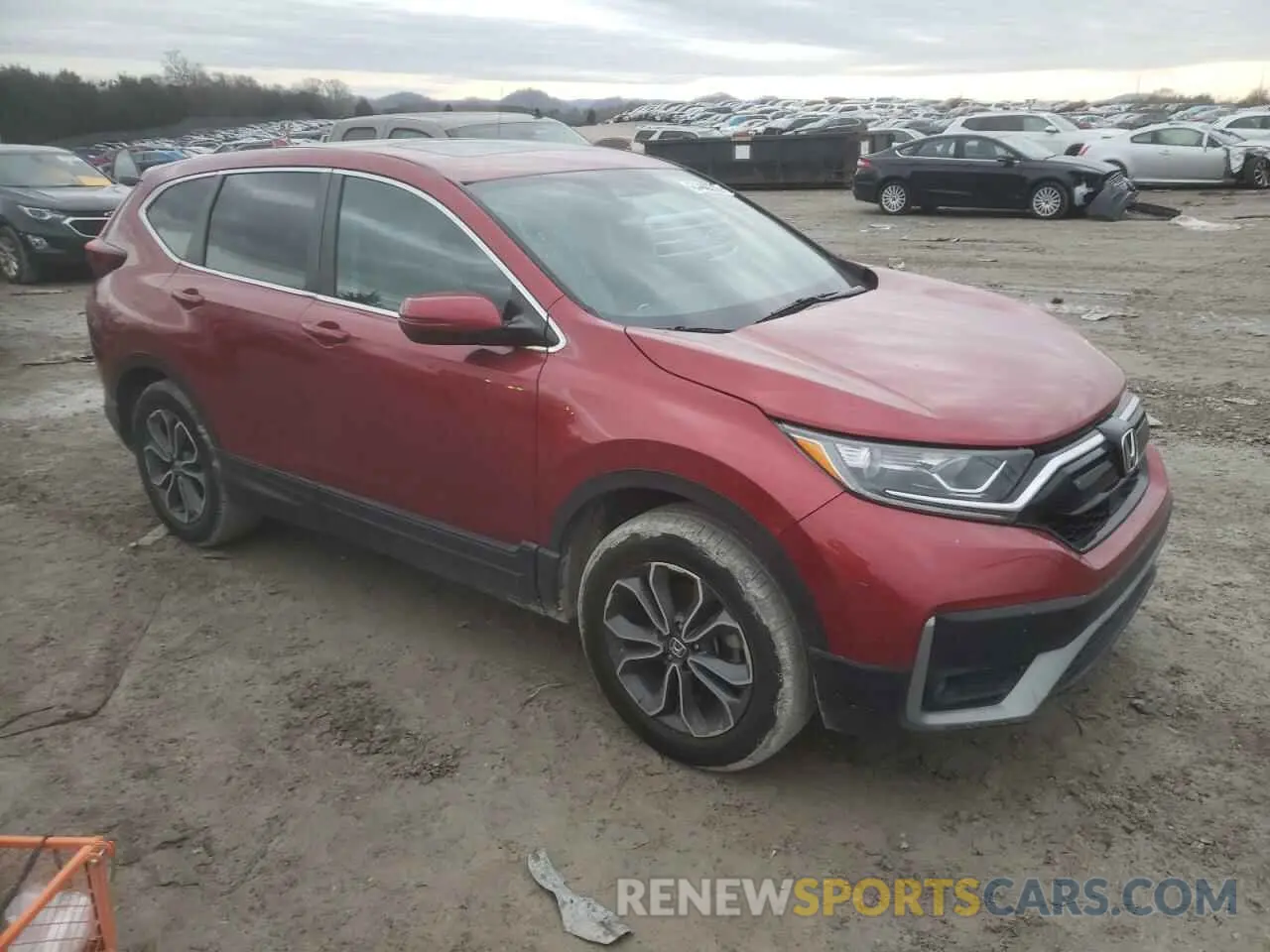 4 Фотография поврежденного автомобиля 2HKRW2H81MH613037 HONDA CRV 2021