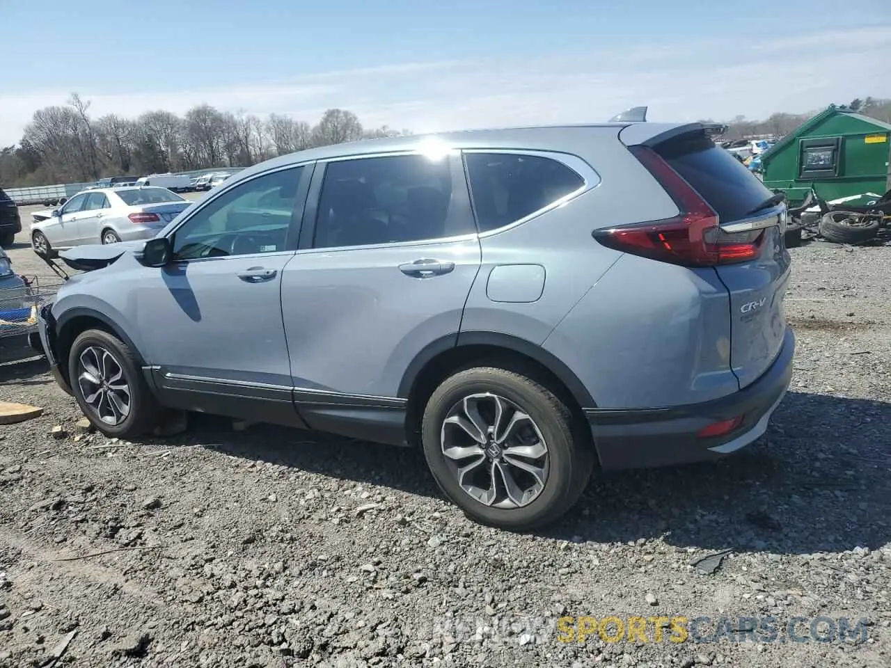 2 Photograph of a damaged car 2HKRW2H82MH625603 HONDA CRV 2021