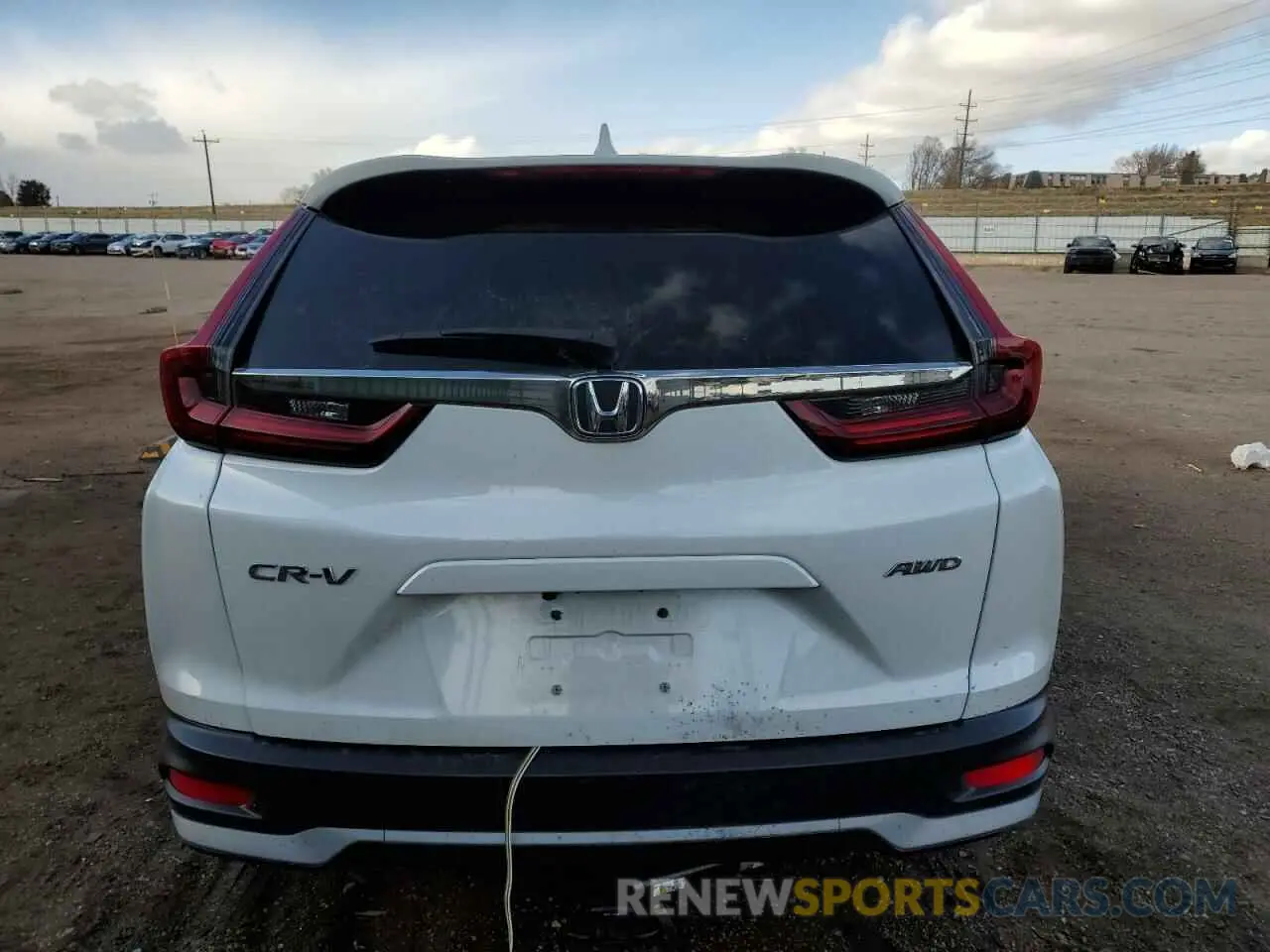 6 Фотография поврежденного автомобиля 2HKRW2H83MH608986 HONDA CRV 2021