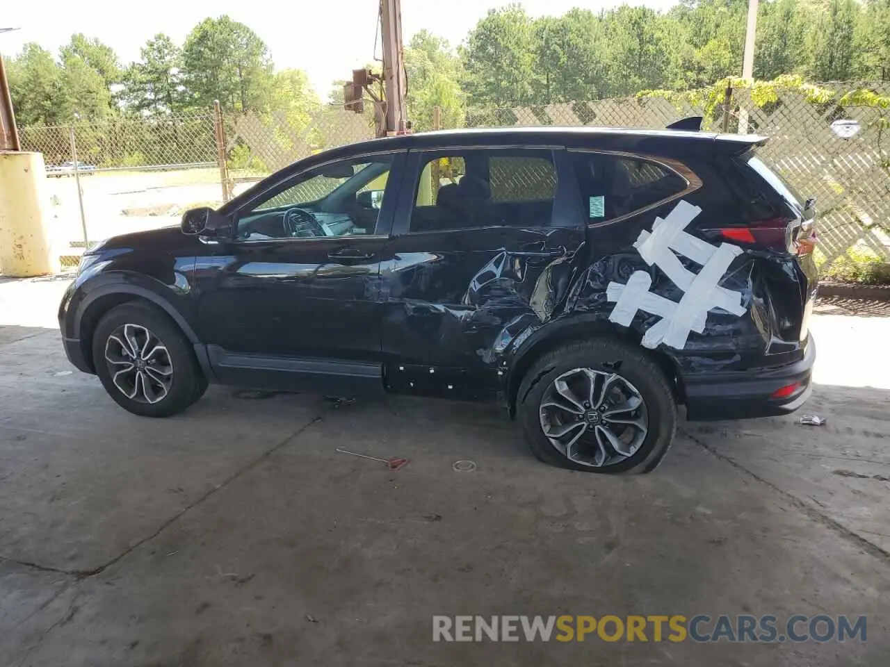 2 Photograph of a damaged car 2HKRW2H83MH639798 HONDA CRV 2021