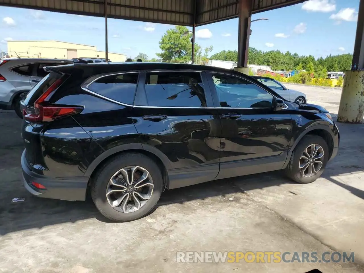 3 Photograph of a damaged car 2HKRW2H83MH639798 HONDA CRV 2021