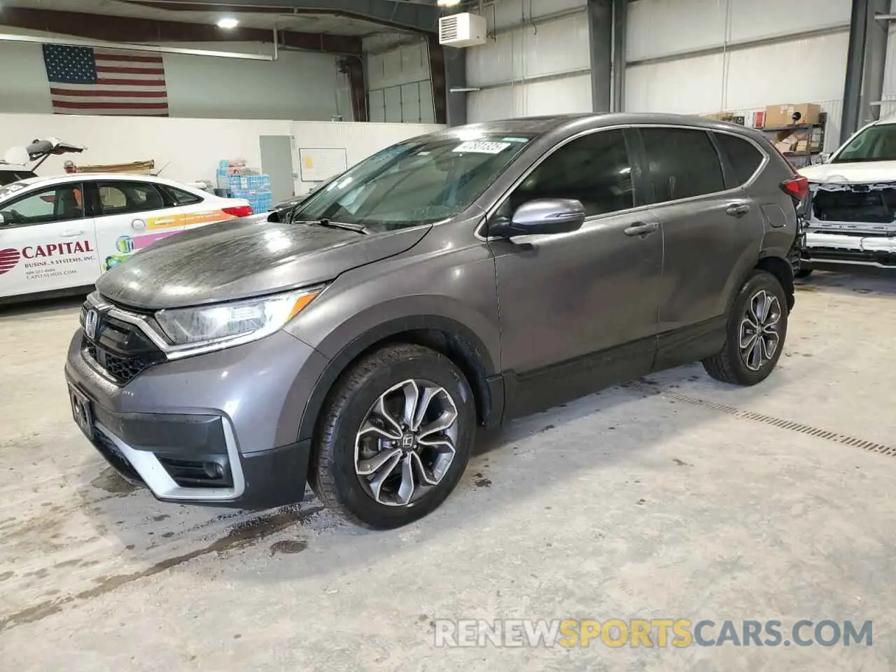 1 Фотография поврежденного автомобиля 2HKRW2H84MH607328 HONDA CRV 2021