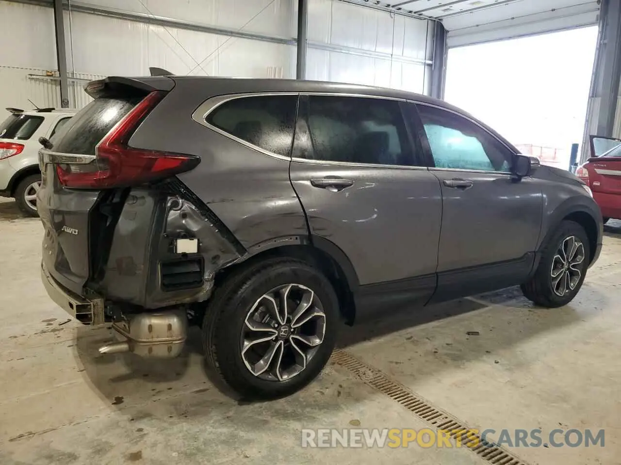3 Фотография поврежденного автомобиля 2HKRW2H84MH607328 HONDA CRV 2021
