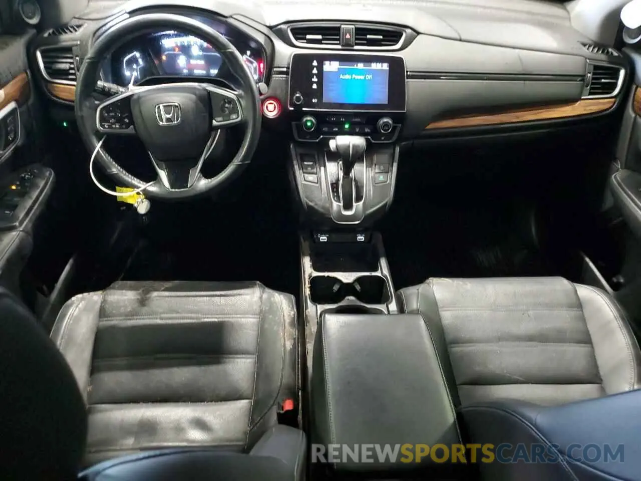 8 Фотография поврежденного автомобиля 2HKRW2H84MH607328 HONDA CRV 2021