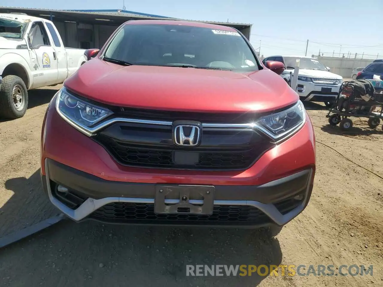 5 Photograph of a damaged car 2HKRW2H84MH646307 HONDA CRV 2021