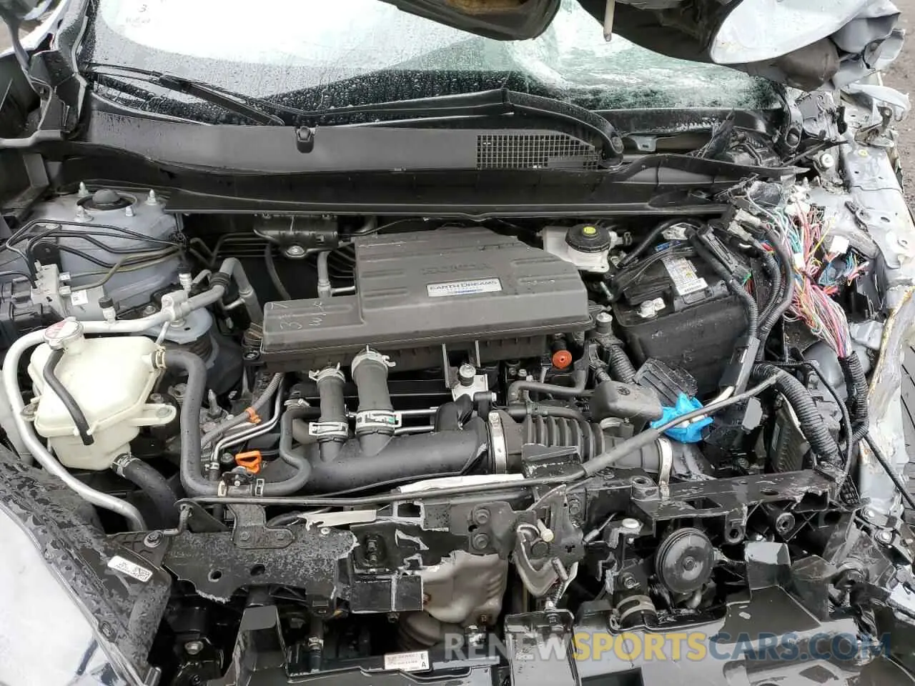 13 Photograph of a damaged car 2HKRW2H85MH630083 HONDA CRV 2021