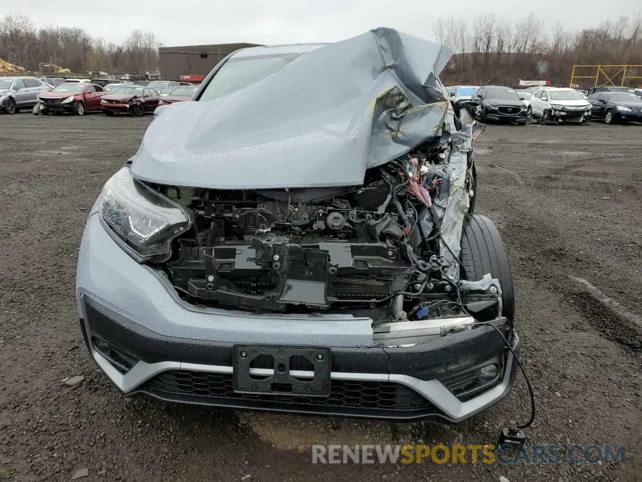 5 Photograph of a damaged car 2HKRW2H85MH630083 HONDA CRV 2021