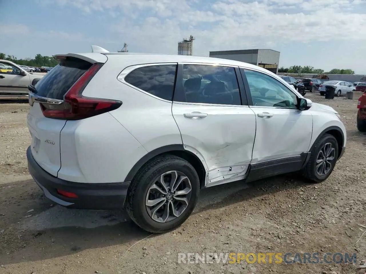 3 Фотография поврежденного автомобиля 2HKRW2H85MH670261 HONDA CRV 2021