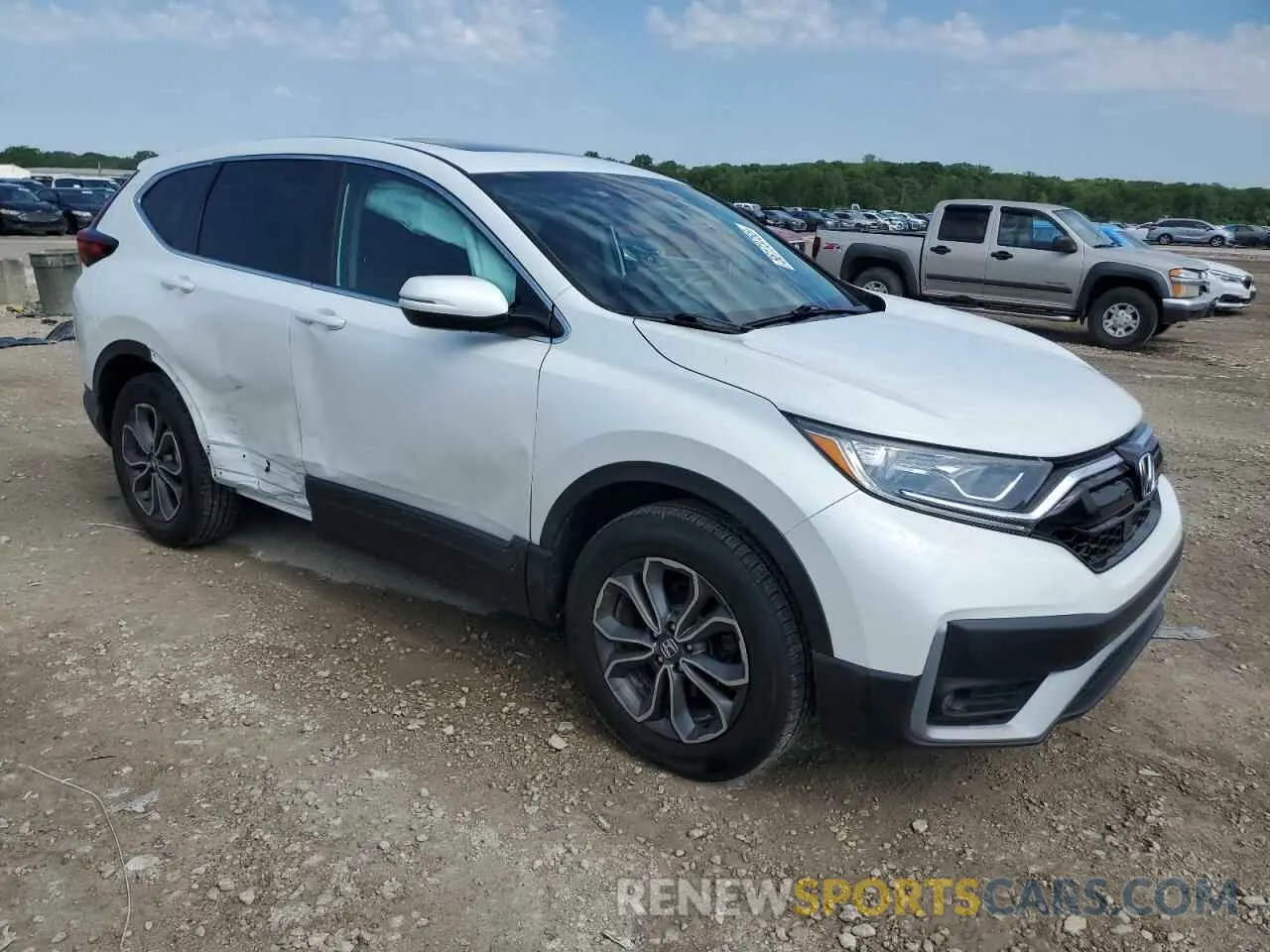 4 Фотография поврежденного автомобиля 2HKRW2H85MH670261 HONDA CRV 2021