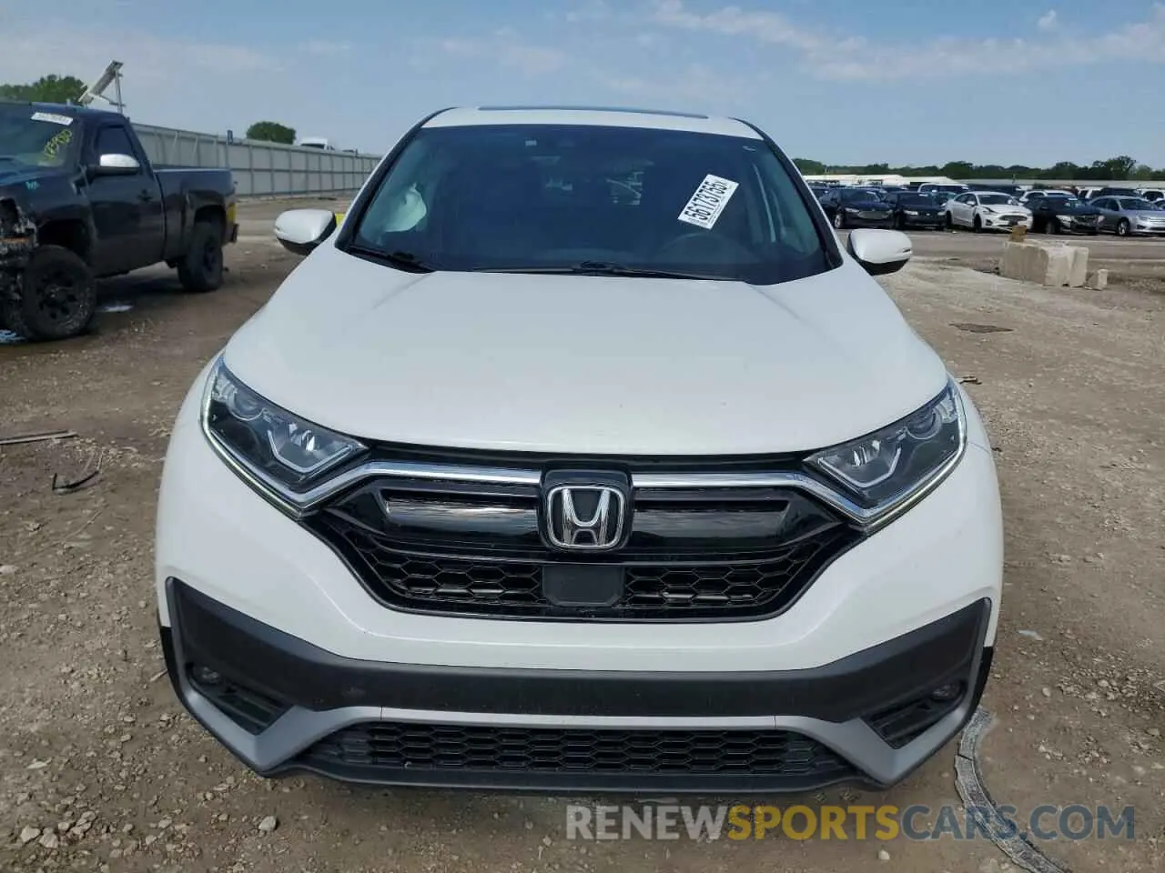 5 Фотография поврежденного автомобиля 2HKRW2H85MH670261 HONDA CRV 2021