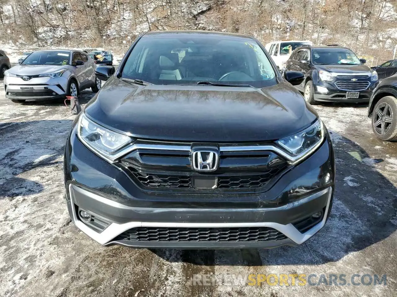 5 Photograph of a damaged car 2HKRW2H87MH615116 HONDA CRV 2021