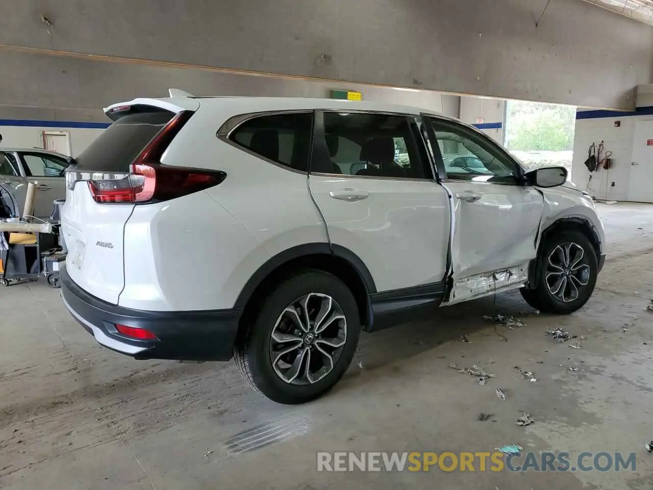 3 Фотография поврежденного автомобиля 2HKRW2H87MH678040 HONDA CRV 2021