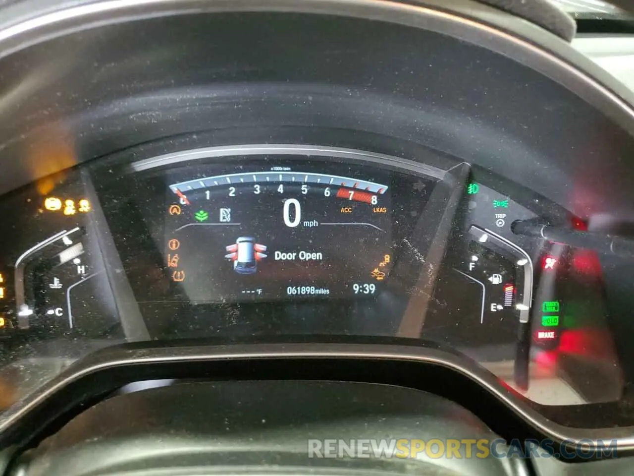 9 Фотография поврежденного автомобиля 2HKRW2H87MH678040 HONDA CRV 2021