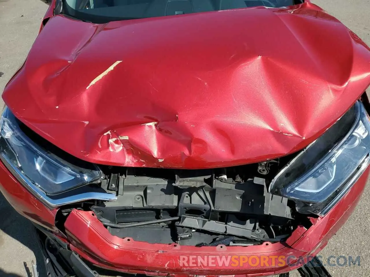 12 Photograph of a damaged car 2HKRW2H88MH606263 HONDA CRV 2021