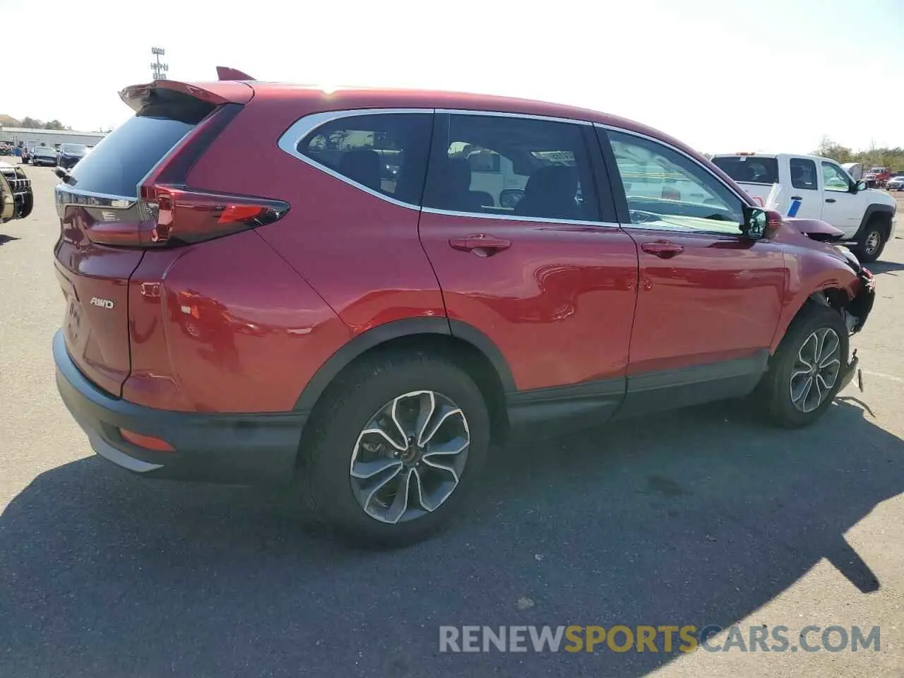 3 Photograph of a damaged car 2HKRW2H88MH606263 HONDA CRV 2021