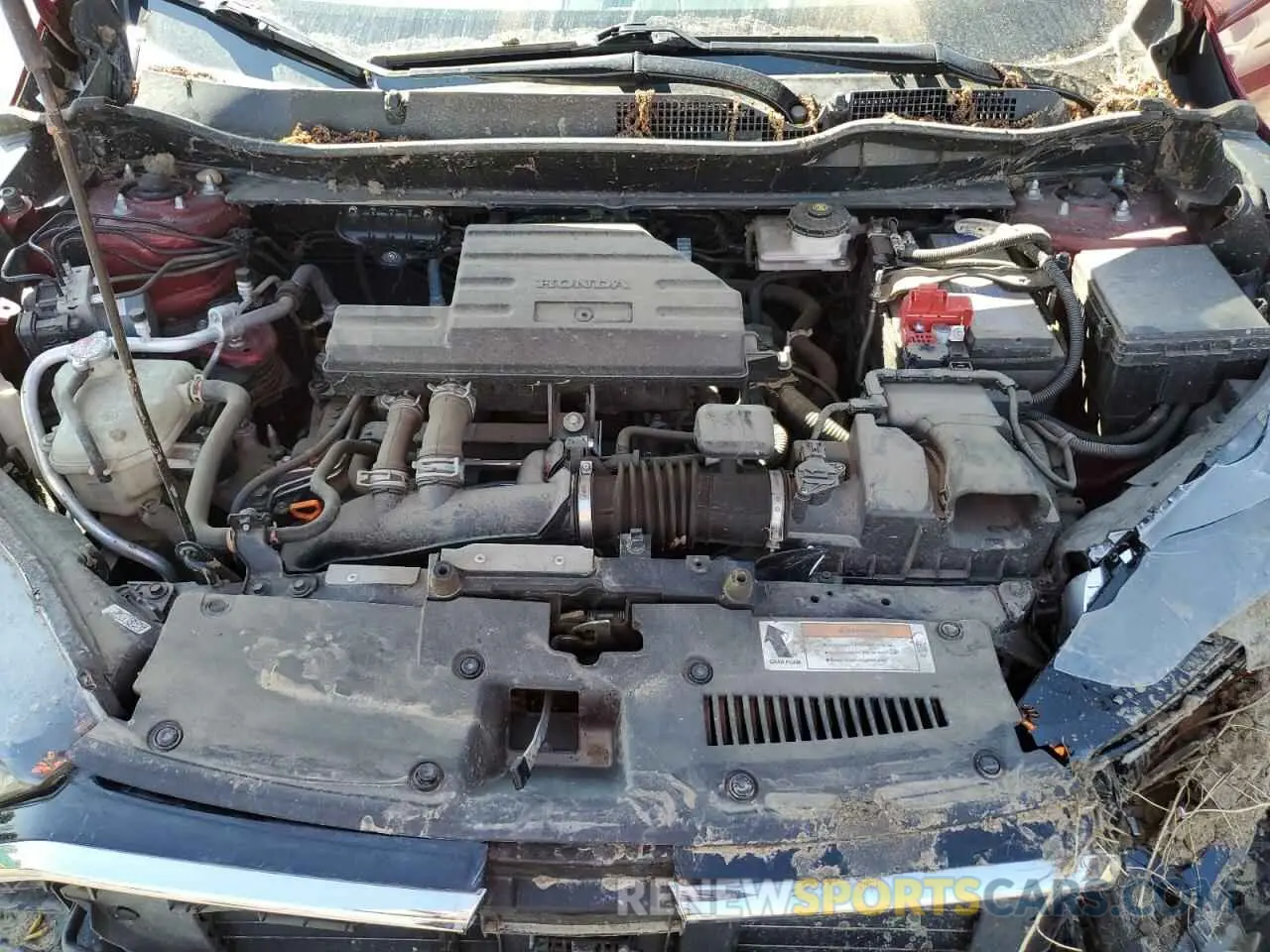 13 Photograph of a damaged car 2HKRW2H88MH654412 HONDA CRV 2021