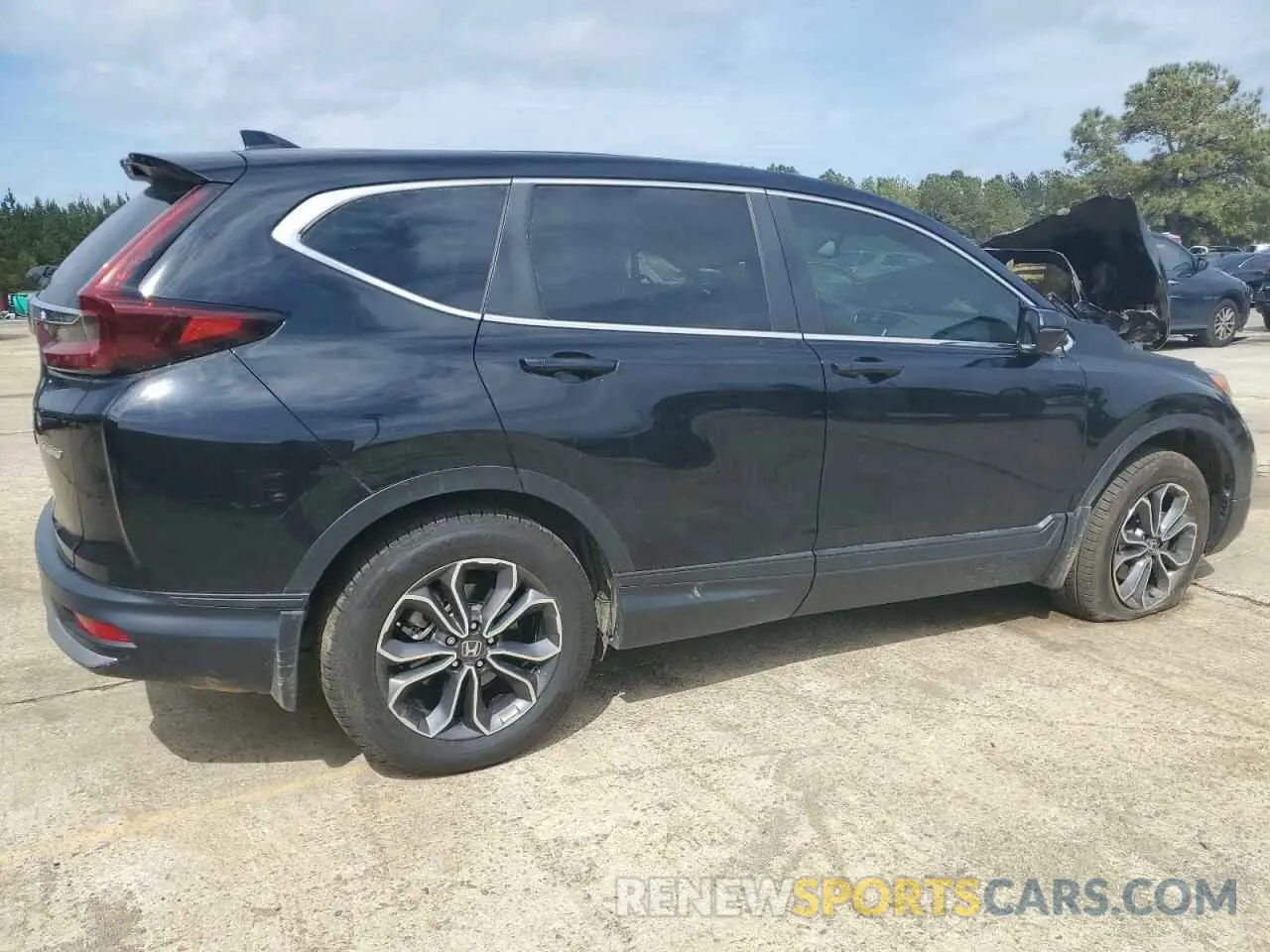 3 Photograph of a damaged car 2HKRW2H89MH607955 HONDA CRV 2021