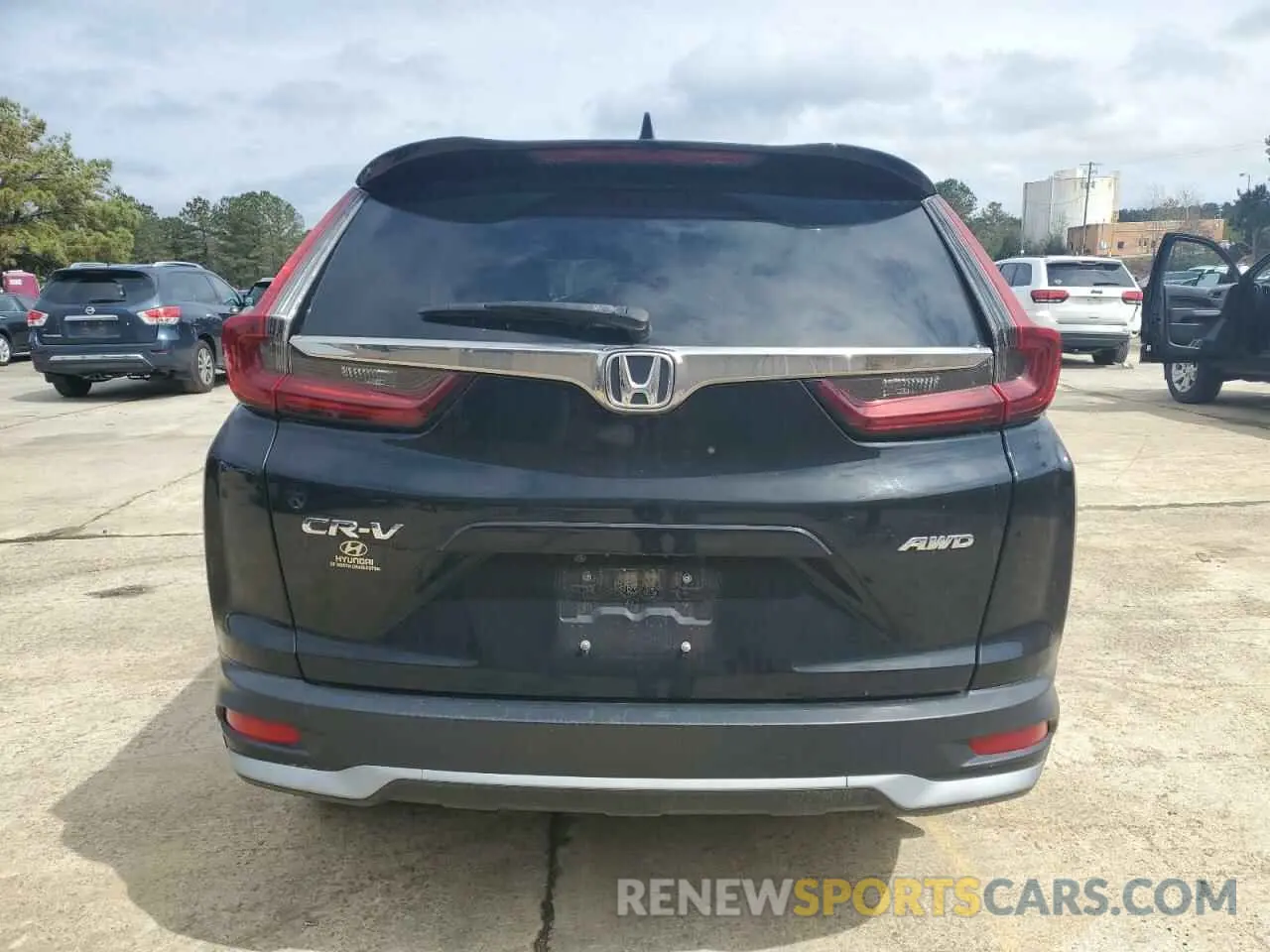 6 Photograph of a damaged car 2HKRW2H89MH607955 HONDA CRV 2021