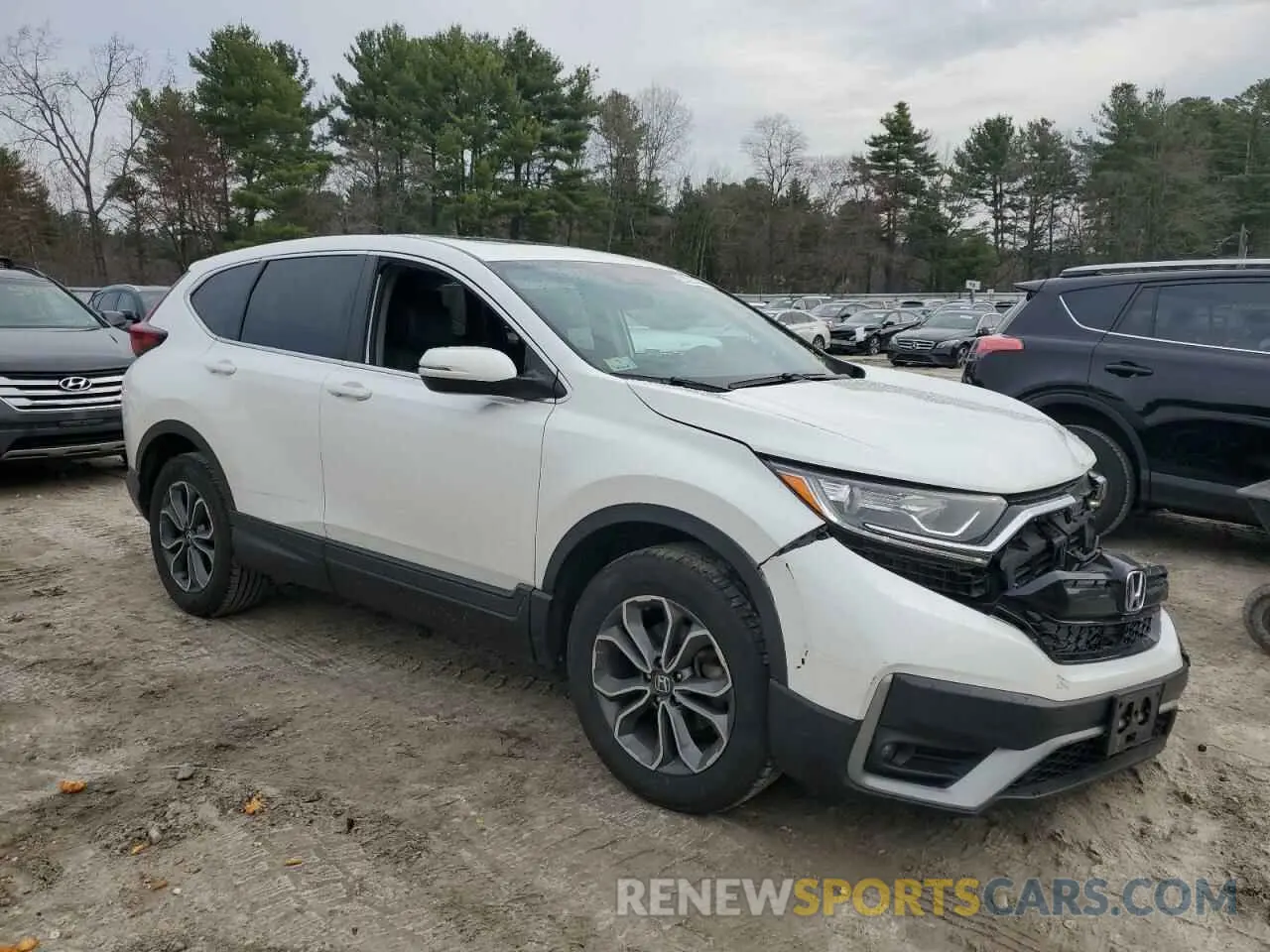 4 Photograph of a damaged car 2HKRW2H8XMH658204 HONDA CRV 2021