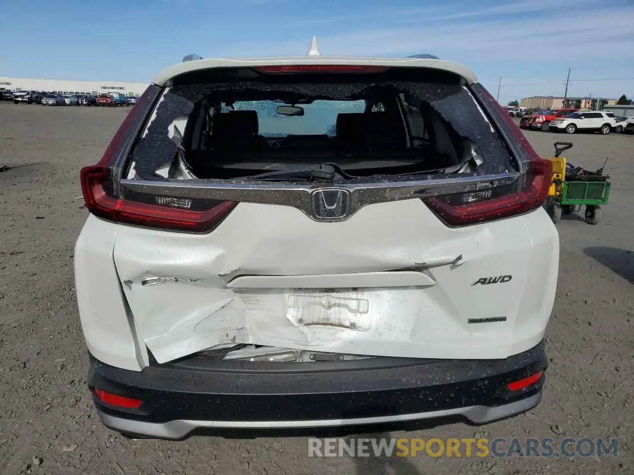 6 Фотография поврежденного автомобиля 2HKRW2H92MH661297 HONDA CRV 2021