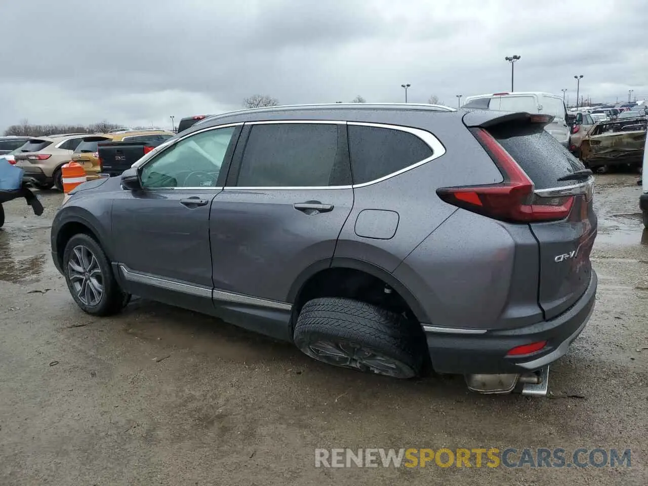 2 Фотография поврежденного автомобиля 2HKRW2H92MH661638 HONDA CRV 2021