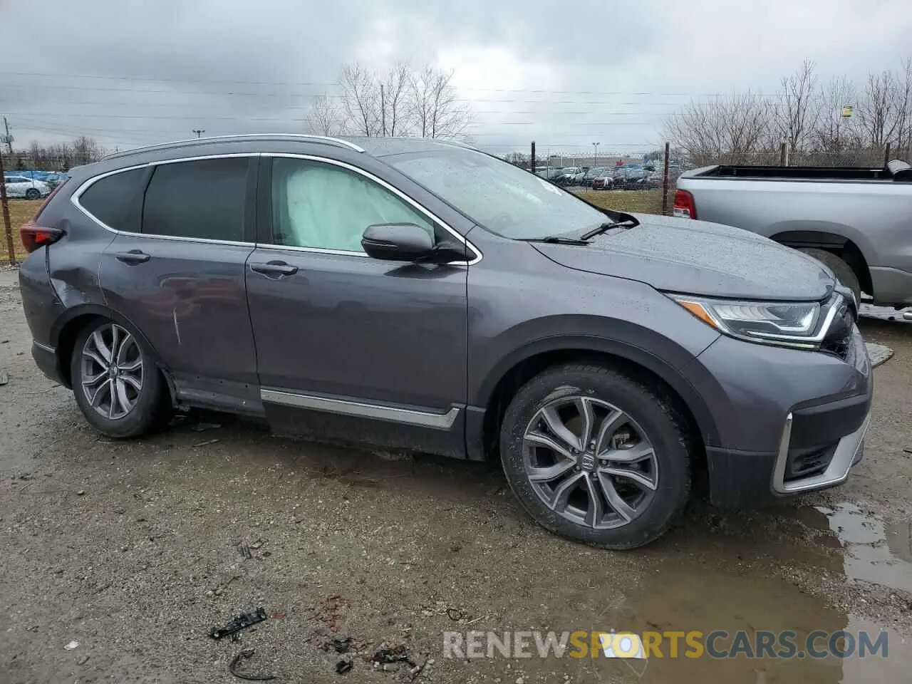 4 Фотография поврежденного автомобиля 2HKRW2H92MH661638 HONDA CRV 2021