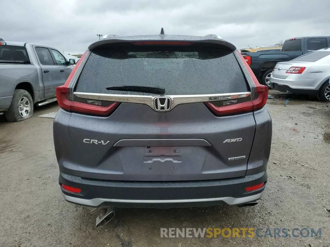 6 Фотография поврежденного автомобиля 2HKRW2H92MH661638 HONDA CRV 2021