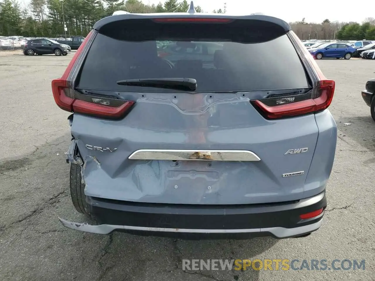 6 Photograph of a damaged car 2HKRW2H93MH662085 HONDA CRV 2021