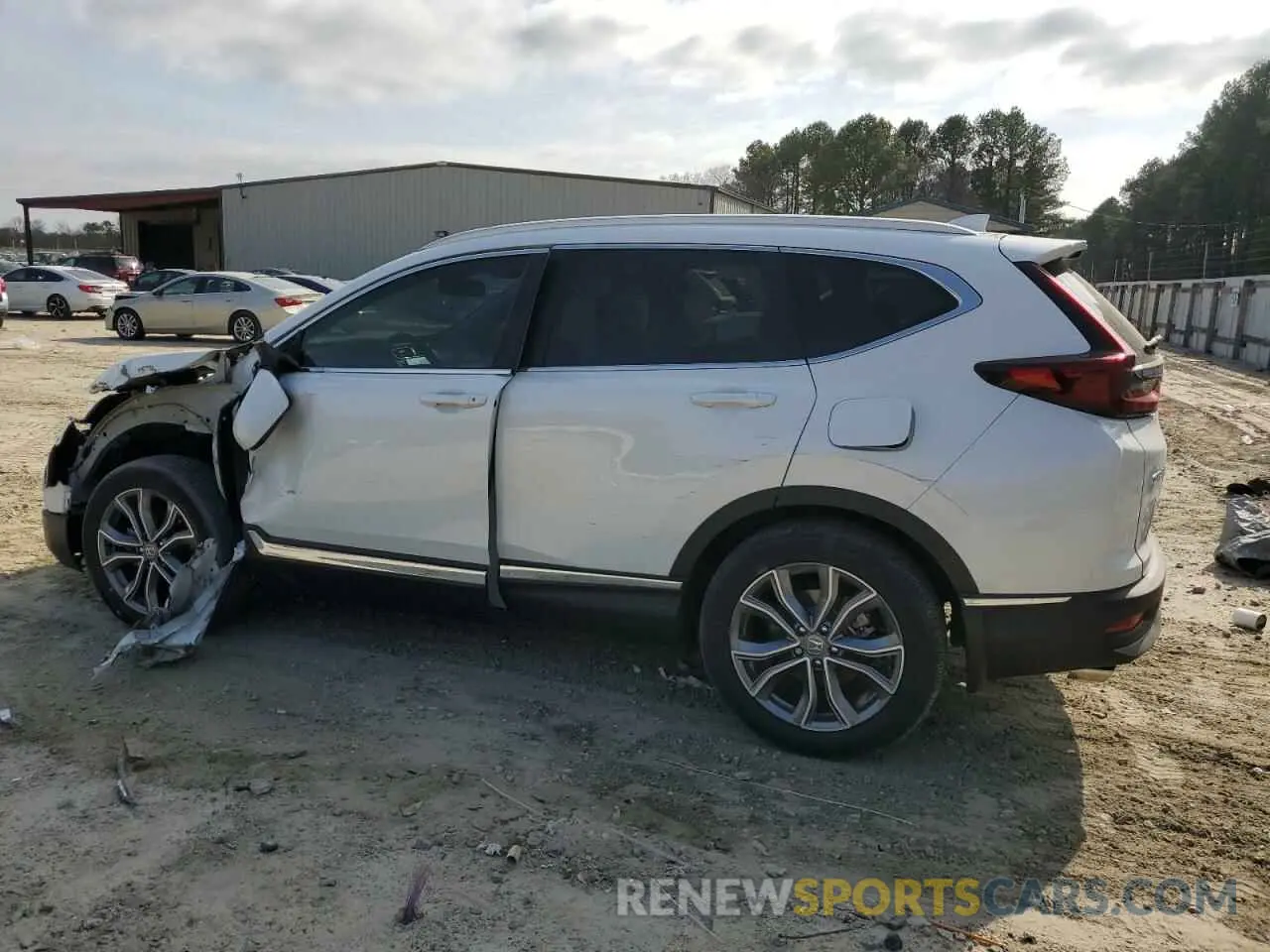 2 Photograph of a damaged car 2HKRW2H93MH669246 HONDA CRV 2021