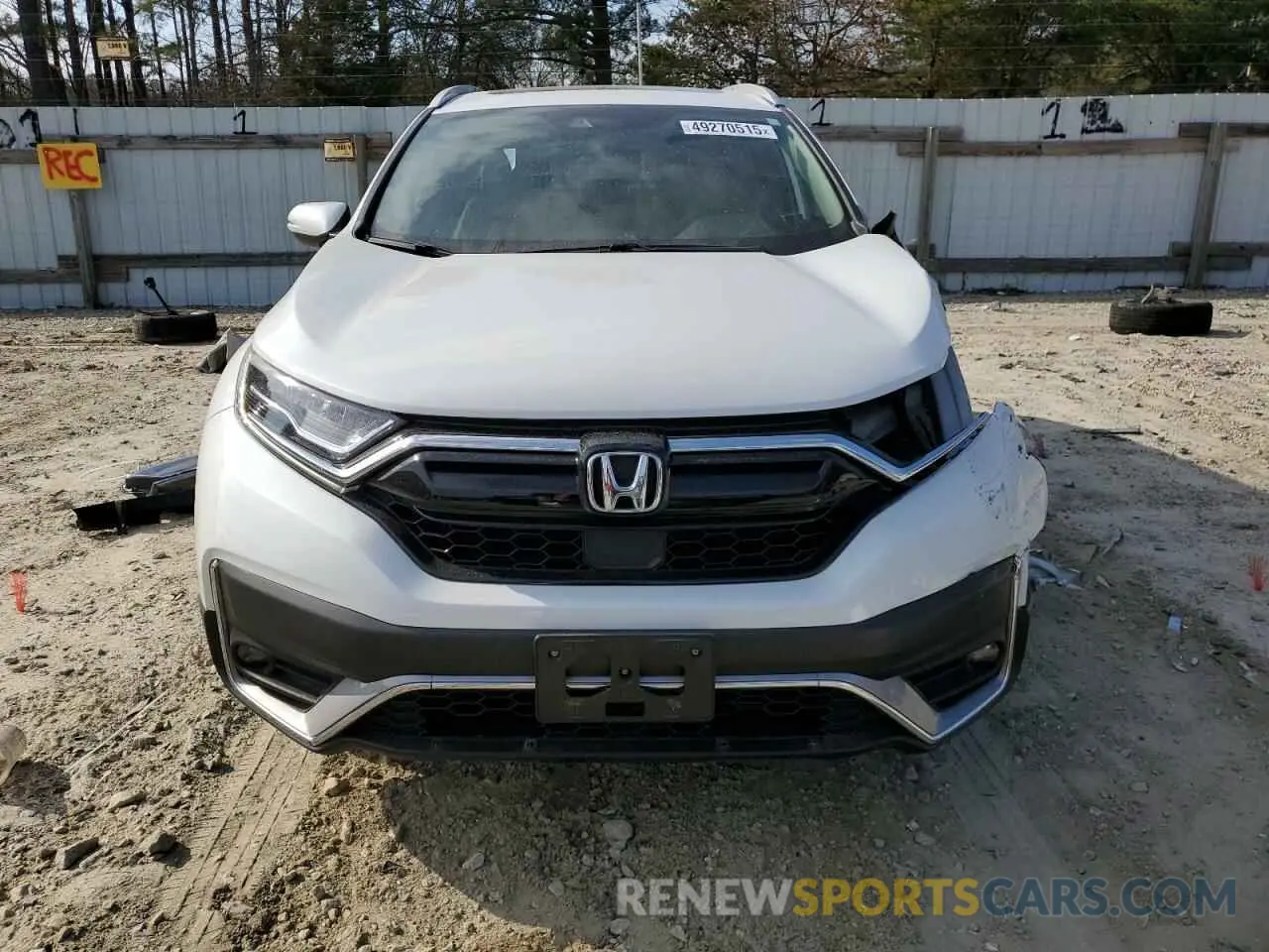 5 Photograph of a damaged car 2HKRW2H93MH669246 HONDA CRV 2021