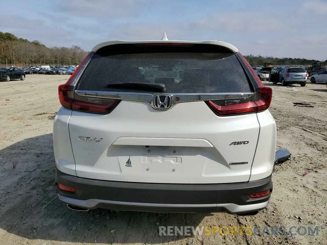 6 Photograph of a damaged car 2HKRW2H93MH669246 HONDA CRV 2021