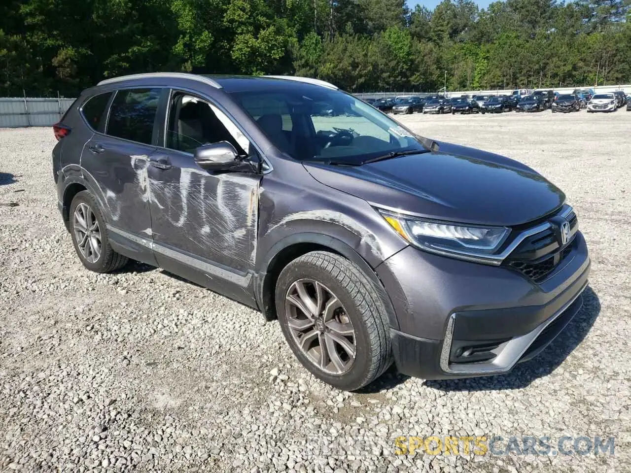 4 Photograph of a damaged car 2HKRW2H93MH675046 HONDA CRV 2021