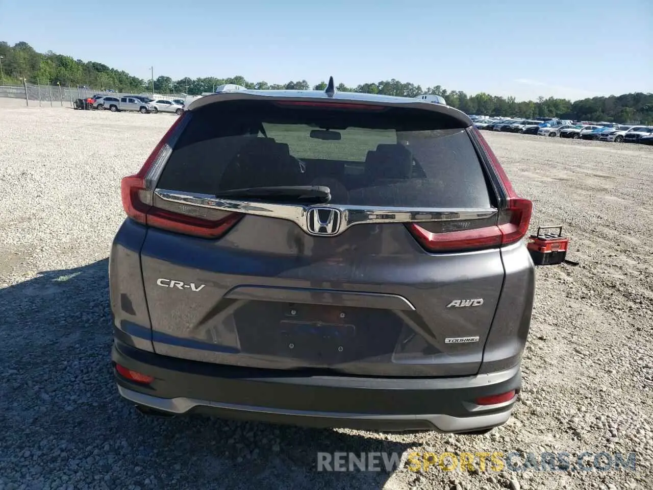 6 Photograph of a damaged car 2HKRW2H93MH675046 HONDA CRV 2021