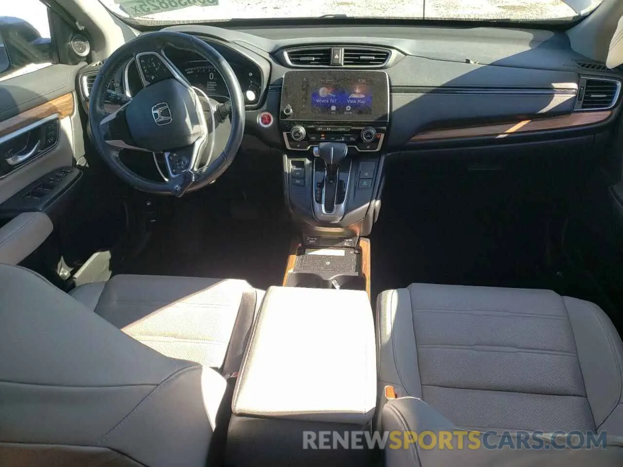 8 Photograph of a damaged car 2HKRW2H93MH675046 HONDA CRV 2021