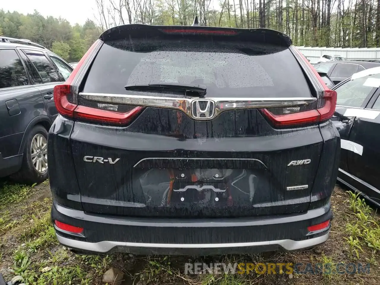 6 Photograph of a damaged car 2HKRW2H95MH633736 HONDA CRV 2021