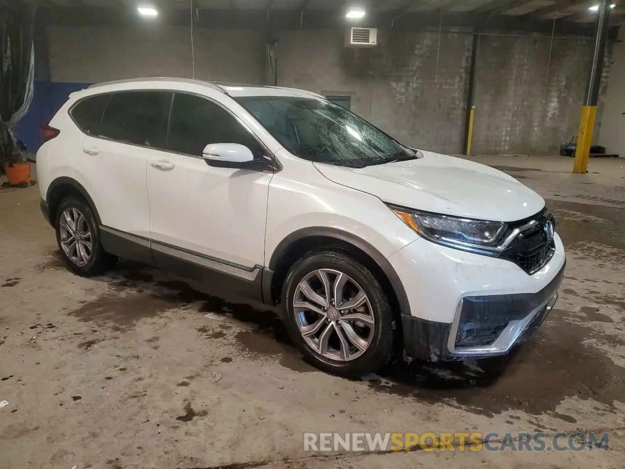 4 Photograph of a damaged car 2HKRW2H99MH621511 HONDA CRV 2021