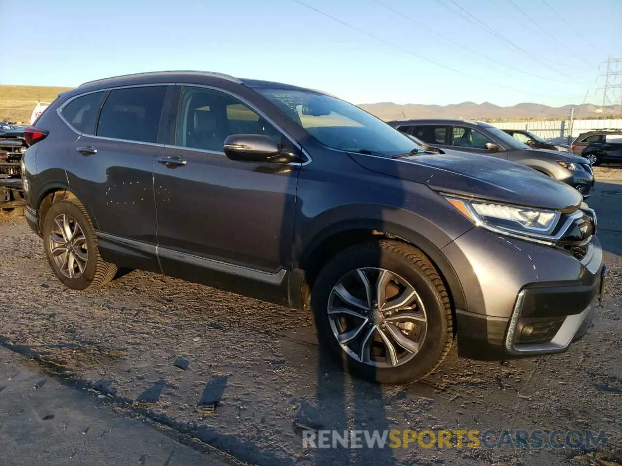 4 Фотография поврежденного автомобиля 2HKRW2H9XMH620352 HONDA CRV 2021