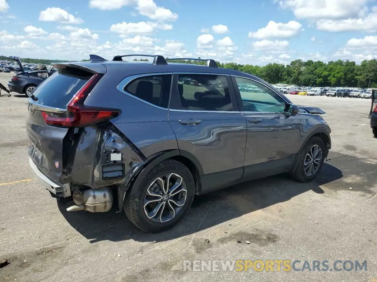 3 Photograph of a damaged car 5J6RW1H50ML002163 HONDA CRV 2021