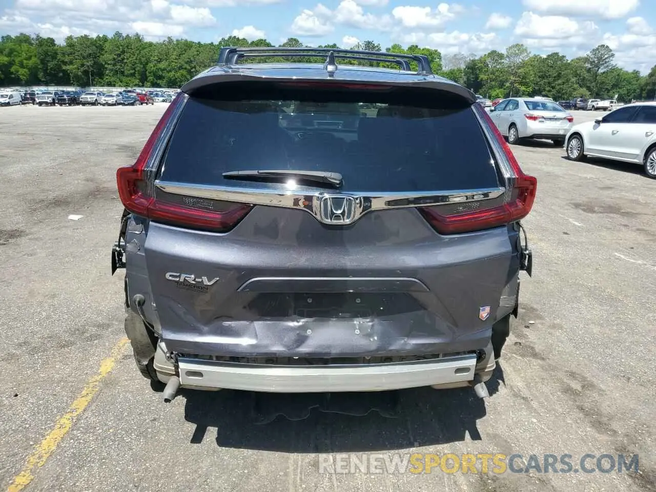 6 Photograph of a damaged car 5J6RW1H50ML002163 HONDA CRV 2021