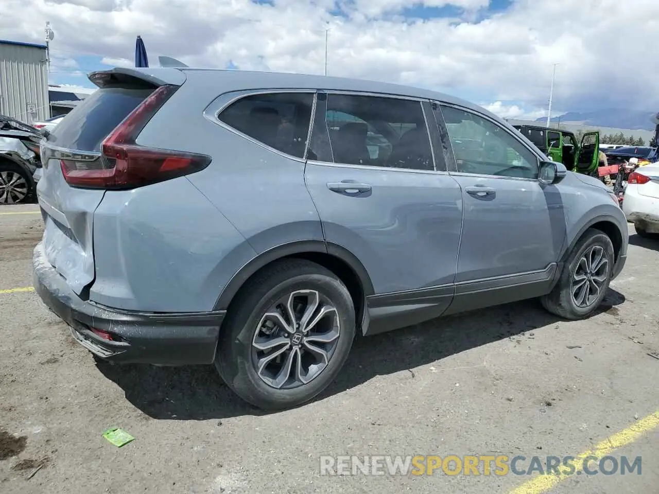 3 Photograph of a damaged car 5J6RW1H55ML010047 HONDA CRV 2021