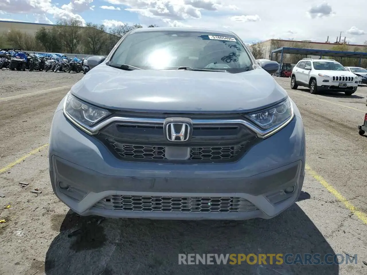 5 Photograph of a damaged car 5J6RW1H55ML010047 HONDA CRV 2021