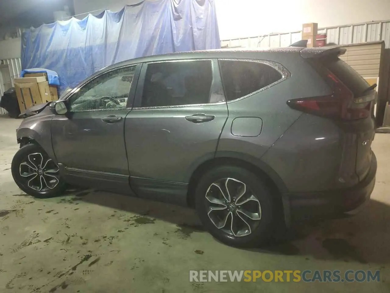2 Photograph of a damaged car 5J6RW1H58ML001570 HONDA CRV 2021