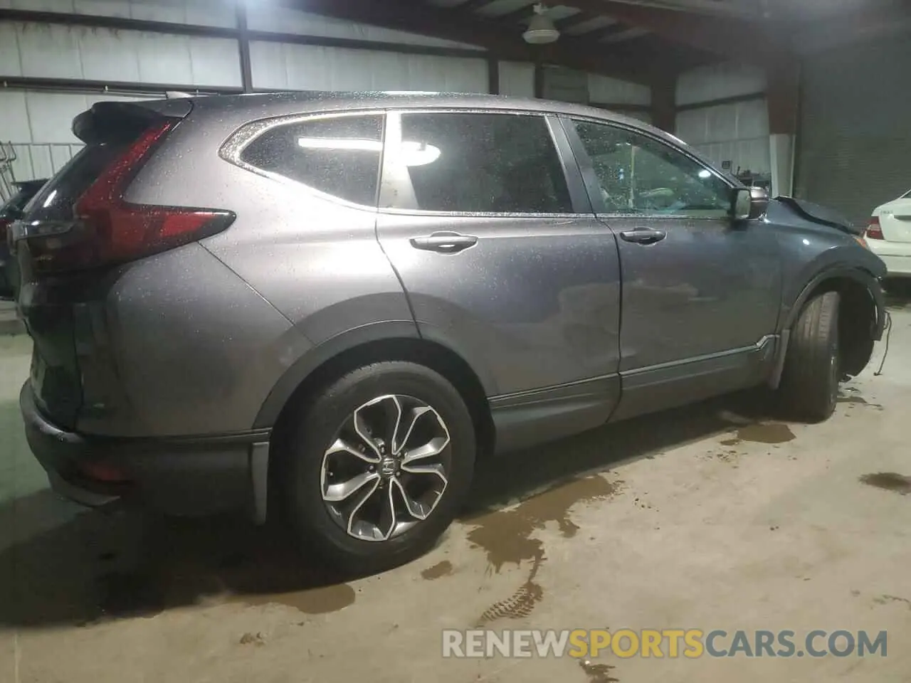 3 Photograph of a damaged car 5J6RW1H58ML001570 HONDA CRV 2021