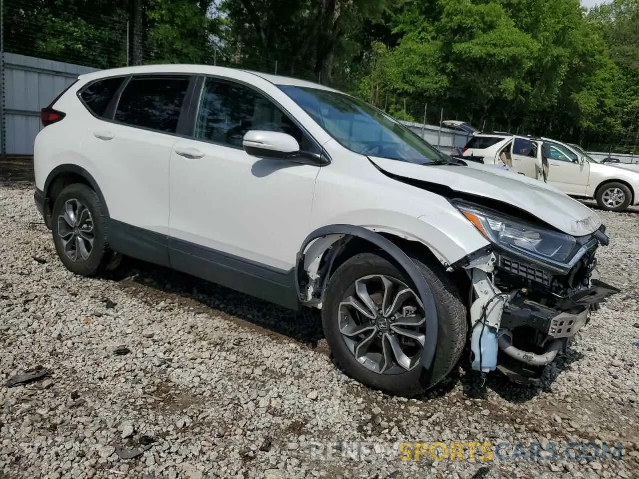 4 Photograph of a damaged car 5J6RW1H5XMA010203 HONDA CRV 2021