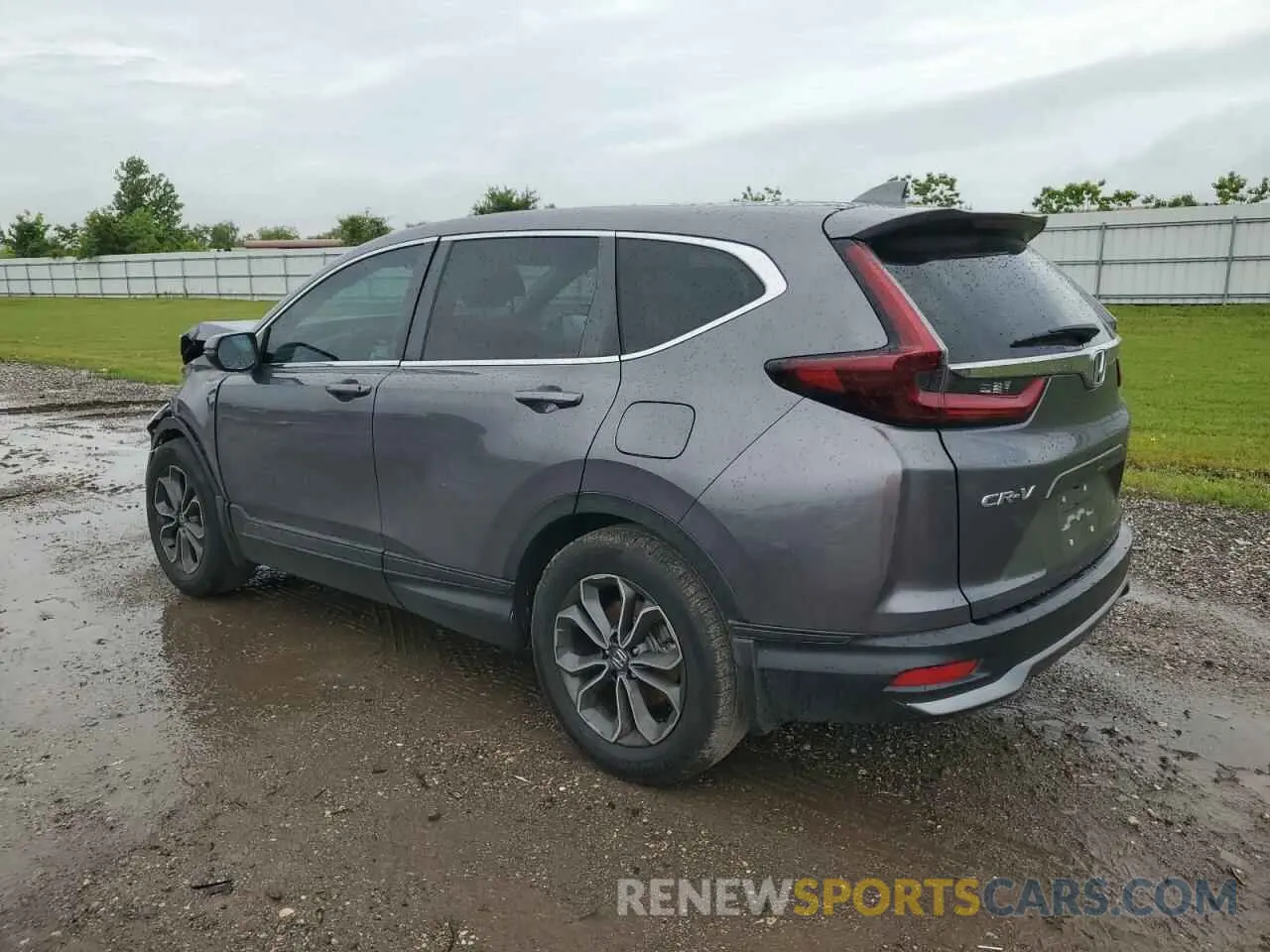 2 Photograph of a damaged car 5J6RW1H5XMA012551 HONDA CRV 2021