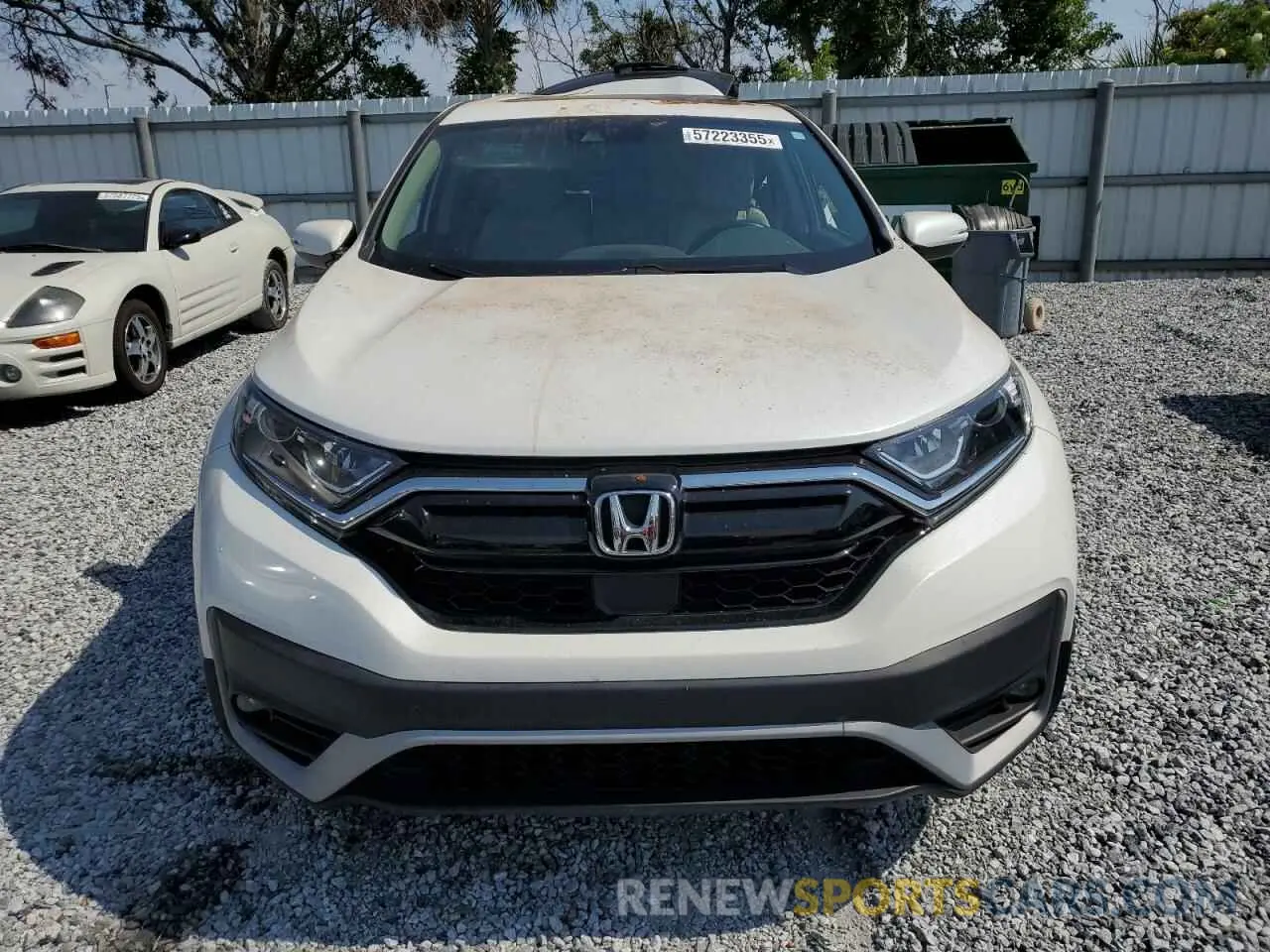 5 Photograph of a damaged car 5J6RW1H80MA005733 HONDA CRV 2021