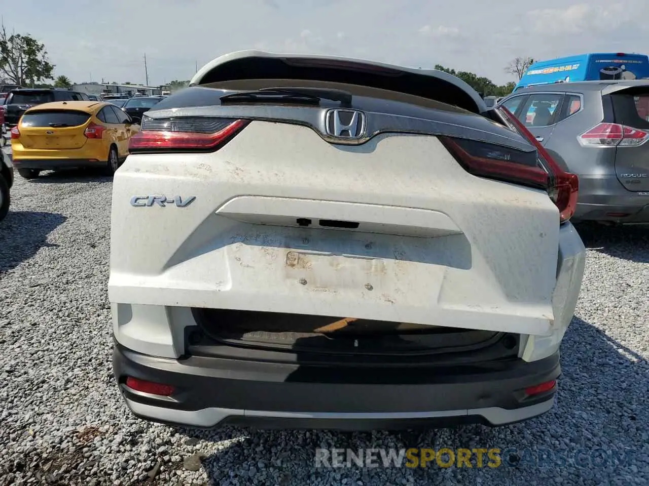 6 Photograph of a damaged car 5J6RW1H80MA005733 HONDA CRV 2021