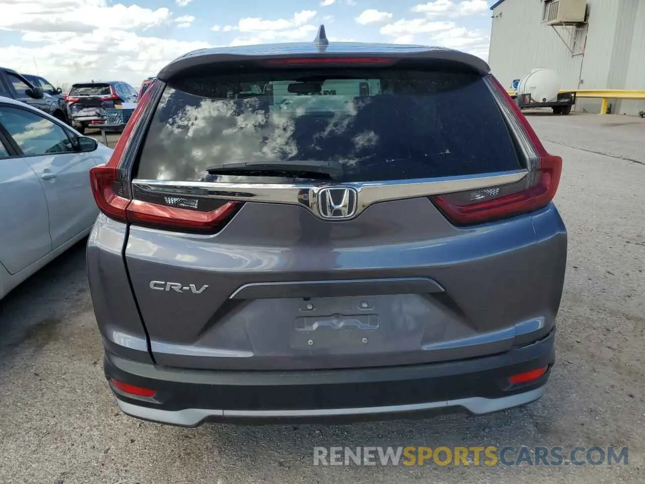 6 Photograph of a damaged car 5J6RW1H85MA014007 HONDA CRV 2021