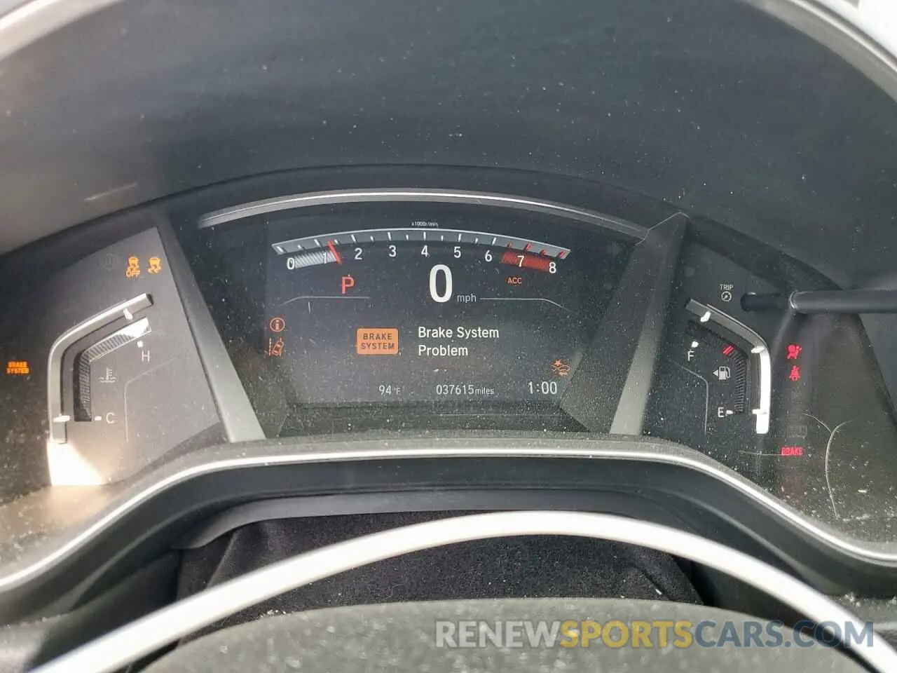 9 Фотография поврежденного автомобиля 5J6RW1H95ML006518 HONDA CRV 2021